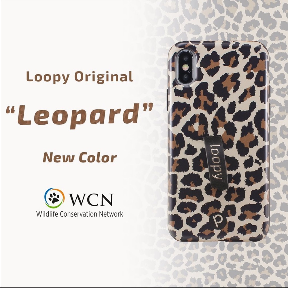 iPhone XS Max Leopard Loopy Case